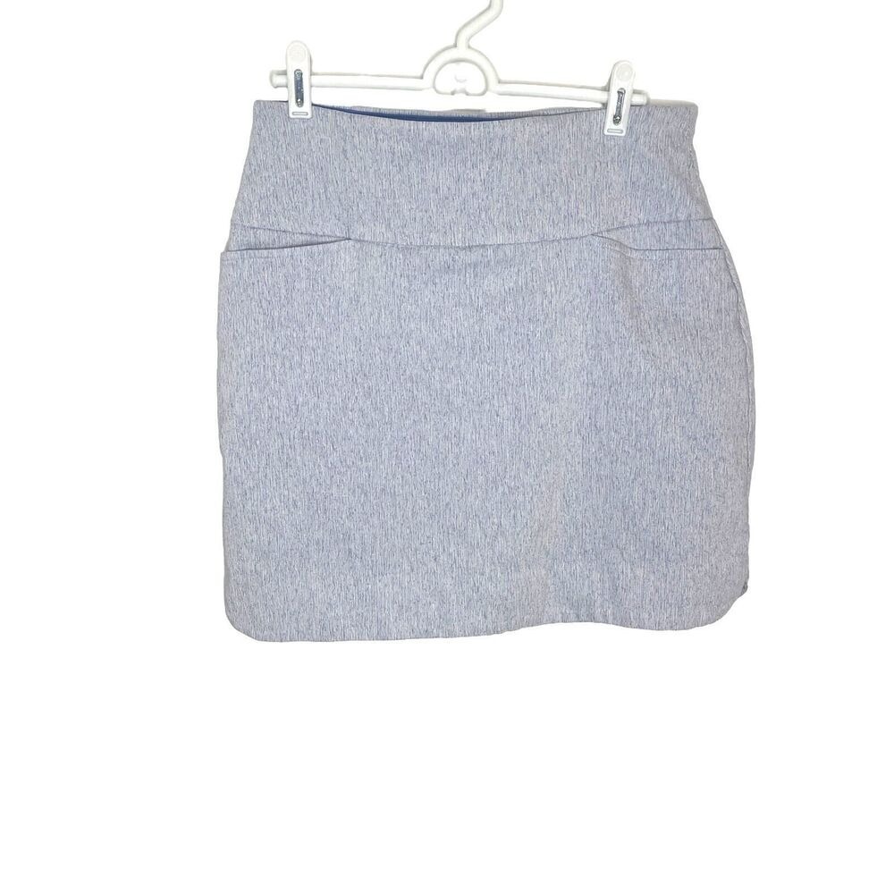 S.C.‎ & CO. Womens Blue Heathered Athletic Golf Tennis Skort Size M Pull On